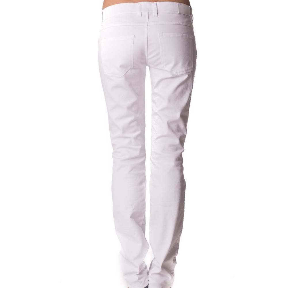 NWT DIESEL BLACK GOLD sz 26 White Pleat Front Jean - Picture 4 of 8